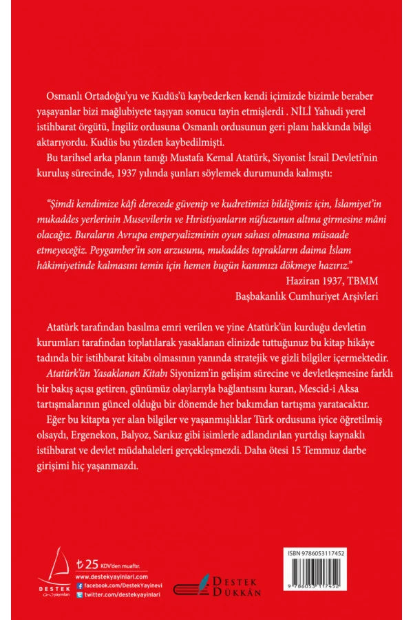 Atatürk'ün Yasaklanan Kitabı - Hüseyin Hakkı Kahveci