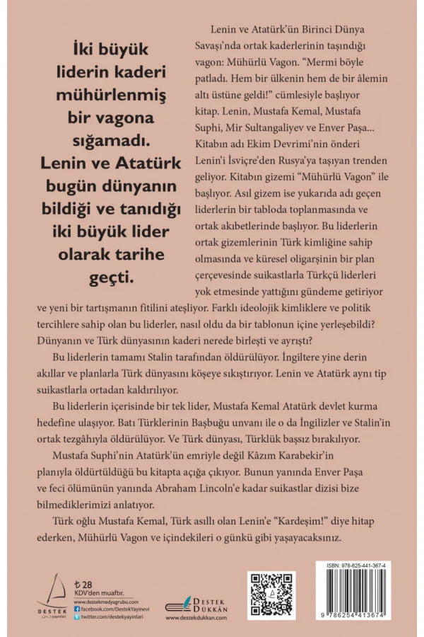 Lenin'den Atatürk'e Mühürlü Vagon - Hüseyin Hakkı Kahveci