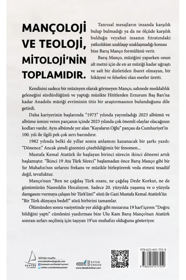 Sır Muhafızı Barış Manço 2023 - Hüseyin Hakkı Kahveci